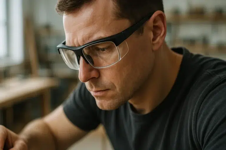 Lunettes vue protection : sécurité & correction visuelle