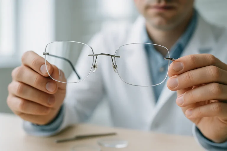 Comprendre le prix des verres pour lunettes sans monture