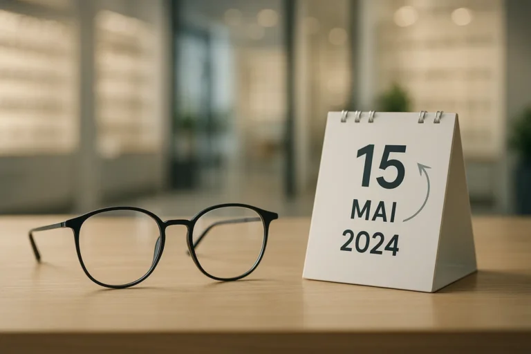 Remboursement lunettes : 2 ans à date, pas année civile