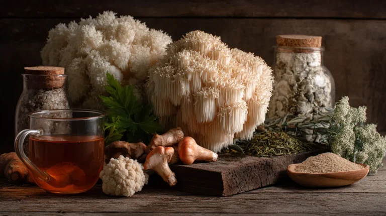 Crinière de lion : bénéfices cerveau, intestins et immunité