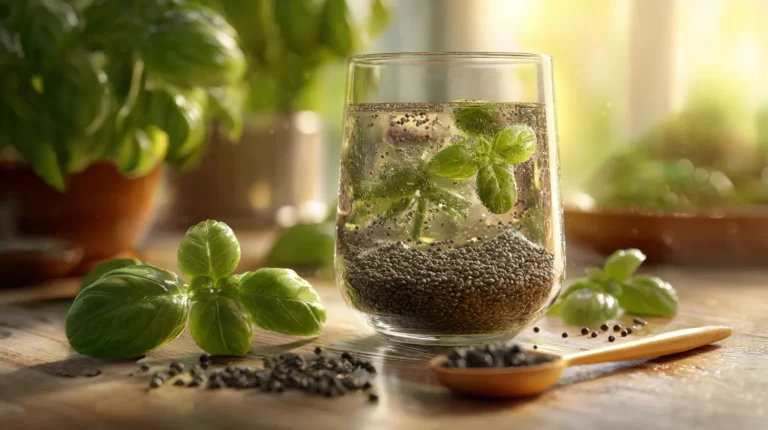 Graines de basilic : Bienfaits nutritifs et usage naturel