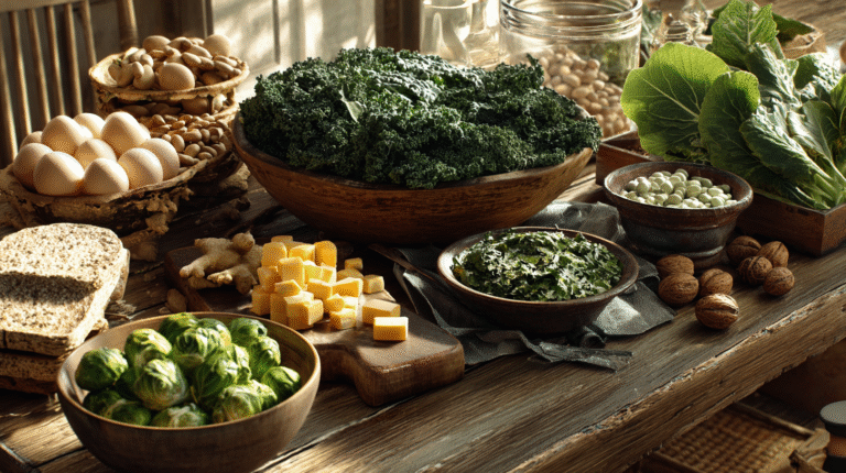 Vitamine K : Aliments riches en K1 et K2 pour la santé