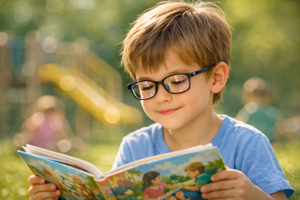 Freinez la myopie enfantine avec Essilor Stellest